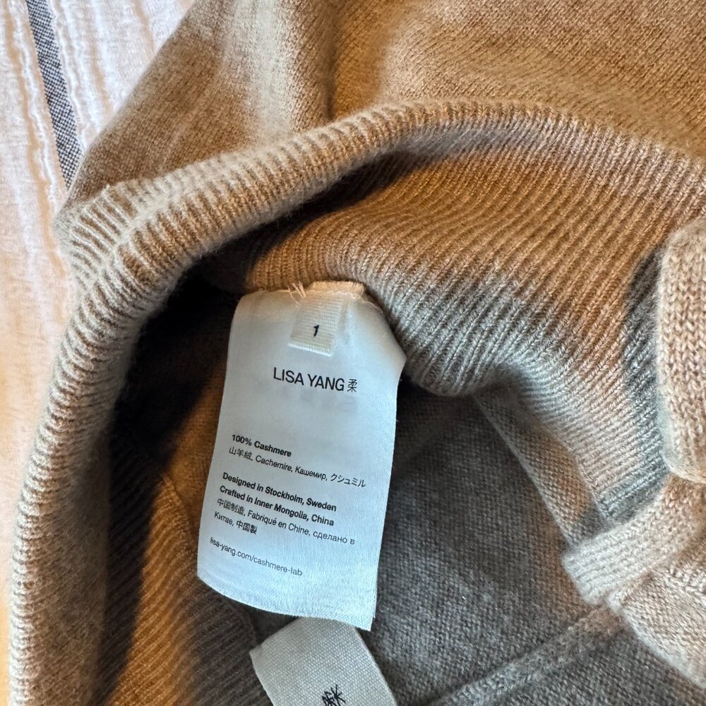 ✨ Lisa Yang 100% Cashmere Sweater & Trouser Set Luxe Knit ✨ - Picture 4 of 6